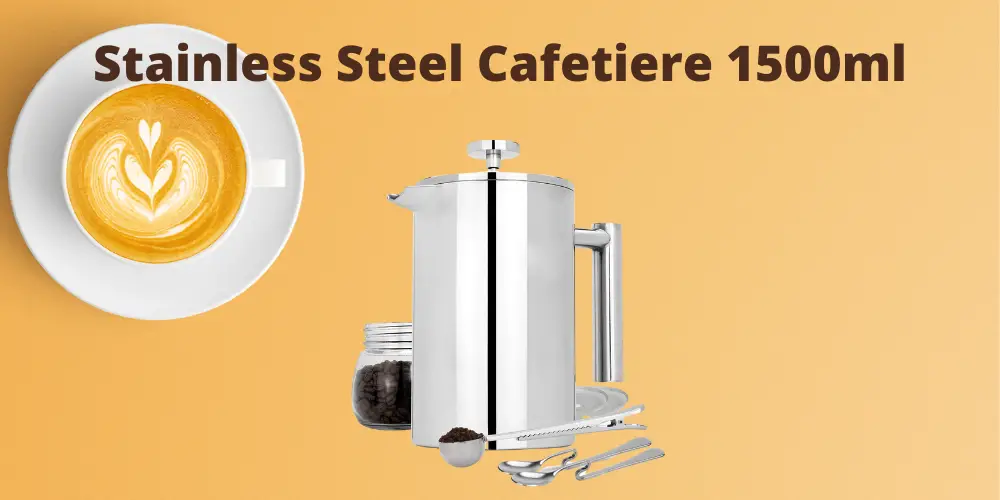 Stainless Steel Cafetiere 1500ml