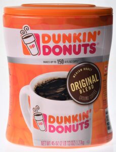 dunken donuts instant coffee 