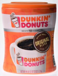 dunken donuts instant coffee