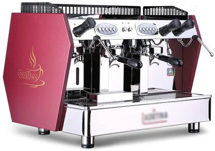Available to buy online, the SXXYTCWL Double-Headed Italian Semi-Automatic Coffee Machine delivers a stunning brew