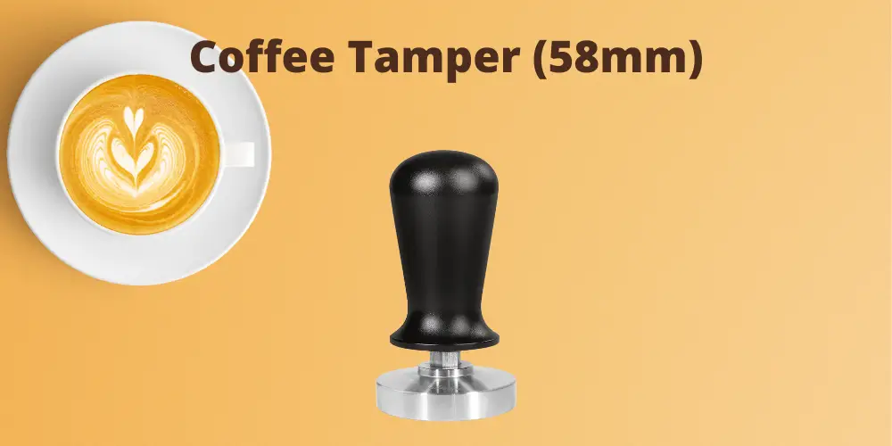 Coffee Tamper (58mm) with perfect pressure every time
