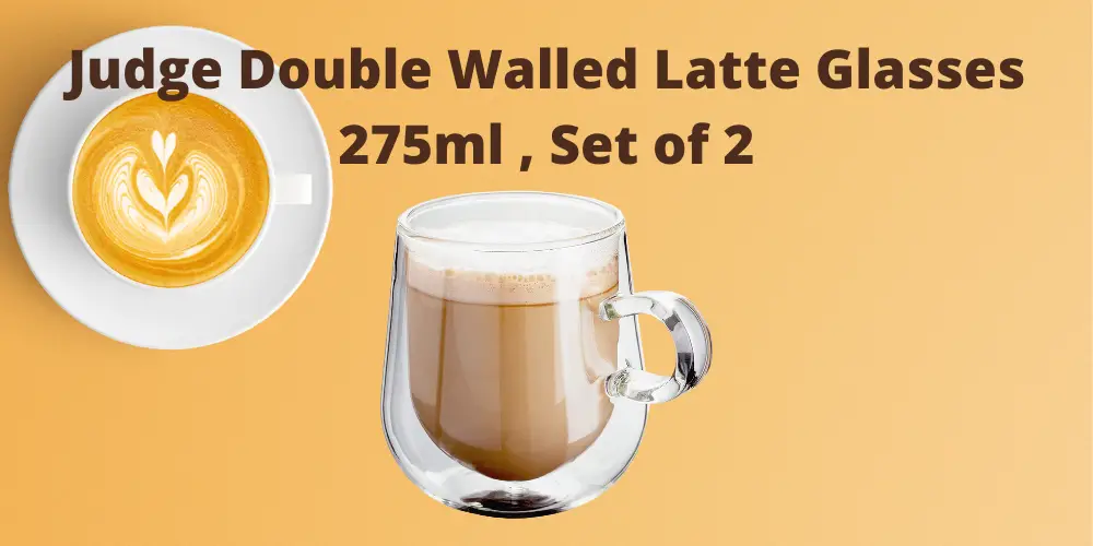 Judge Double Walled Latte Glasses 275ml , Set of 2 Review