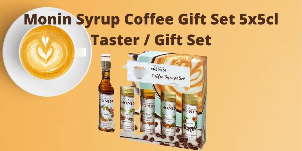 Monin Syrup Coffee Gift Set 5x5cl Taster / Gift Set Review