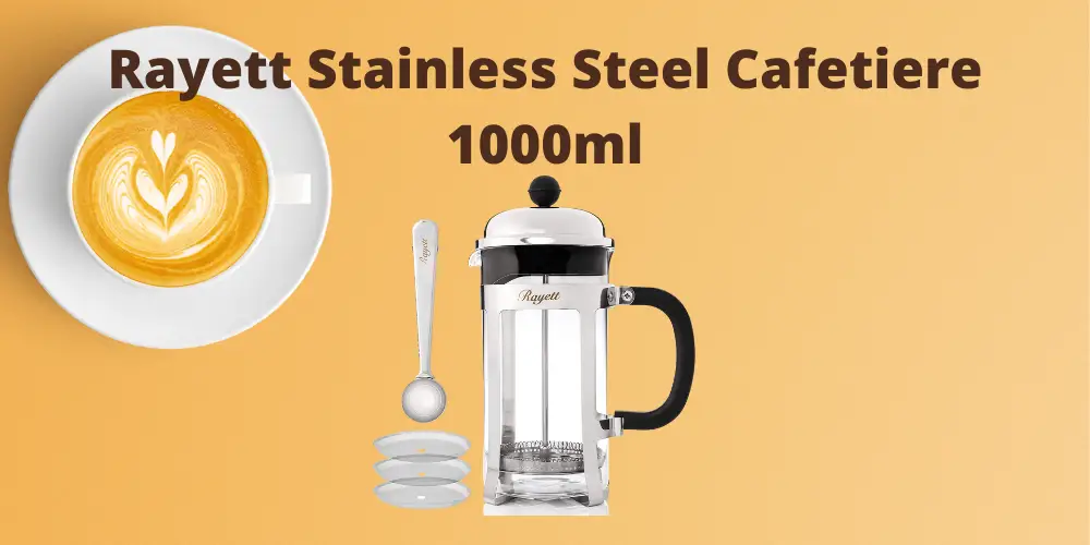 Rayett Stainless Steel Cafetiere 1000ml Review