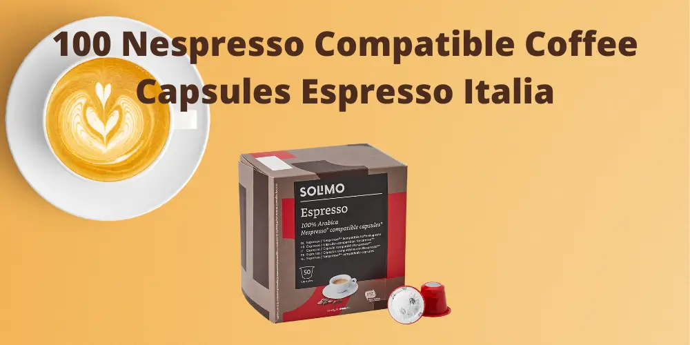 100 Nespresso Compatible Coffee Capsules Espresso Italia (Mixed Pack)